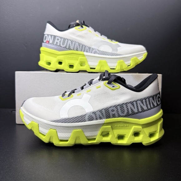 Once We Were Warriors Shoes - On Cloudmonster Hyper Women's Size 6 3WE10123393 Dew Lime Green Running Shoes